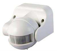 RILEVATORE DI PRESENZA CON CREPUSCOLARE RAGGIO 180° IP 44