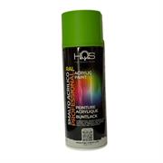 HQS COLORS VERNICE SPRAY RAL 6018 VERDE GIALLO OPACO 400 ML