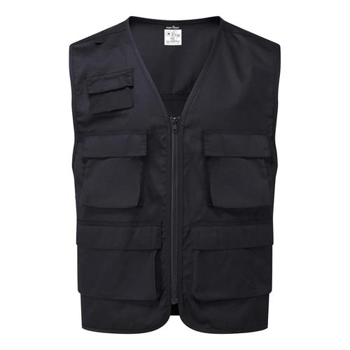 GILET DA LAVORO GRIGIO METALLO TG. XXL