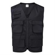 GILET DA LAVORO GRIGIO METALLO TG. XXL