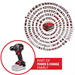 Trapano avvitatore a batteria TP-CD 18/70-C Li BL - Solo