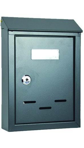 CASSETTA PORTA LETTERE VIGOR MOD.CORA ANTRACITE CM.18X6X26