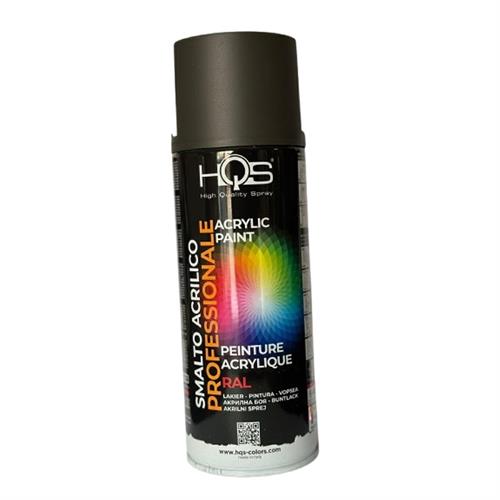 HQS COLORS VERNICE SPRAY RAL 7022 GRIGIO OMBRA OPACO 400 ML