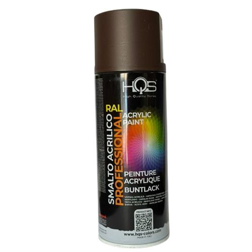 HQS COLORS SPRAY RAL 8017 MARRONE CIOCCOLATO OPACO 400ML