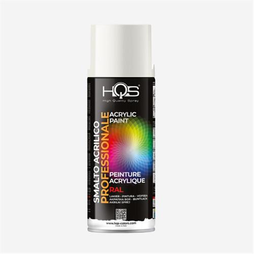 HQS COLORS VERNICE SPRAY RAL 9016 BIANCO LUCIDO 400 ML