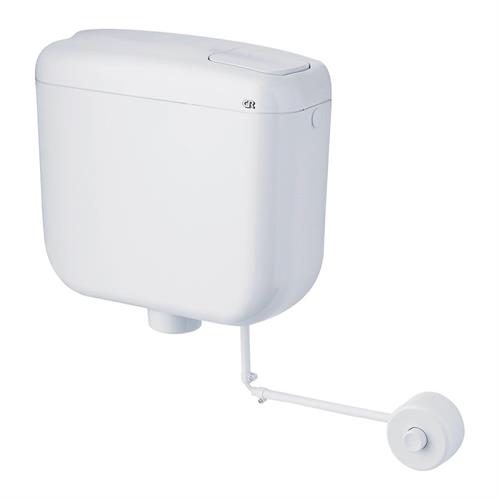 CASSETTA BETA SCARICO ZAINO BIANCA X DISABILI PULSANTE EST.