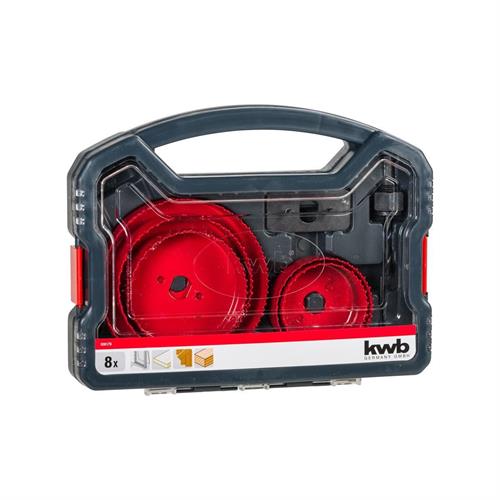 EINHELL 109178 - SET FRESE A TAZZA 8 PEZZI Ø 68-127 VALIG.