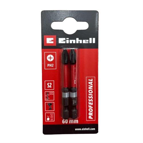 EINHELL/KWB 49132130 2 BITS DOPPIA ZONA DI TORSIONE 60MM PH2