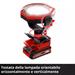 EINHELL 2320120 Lampada da esterni a batteria GC-OL 18/1500