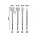 EINHELL/KWB 49247205 - SET 4 PEZZI SCALPELLI SDS PLUS L250MM