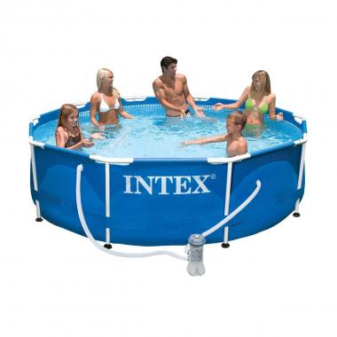 Intex 28202 - piscina frame rotonda cm 305x76, pompa filtro